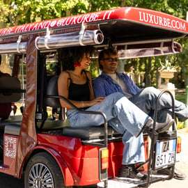 Visite de Florence en voiturette de golf dans les collines