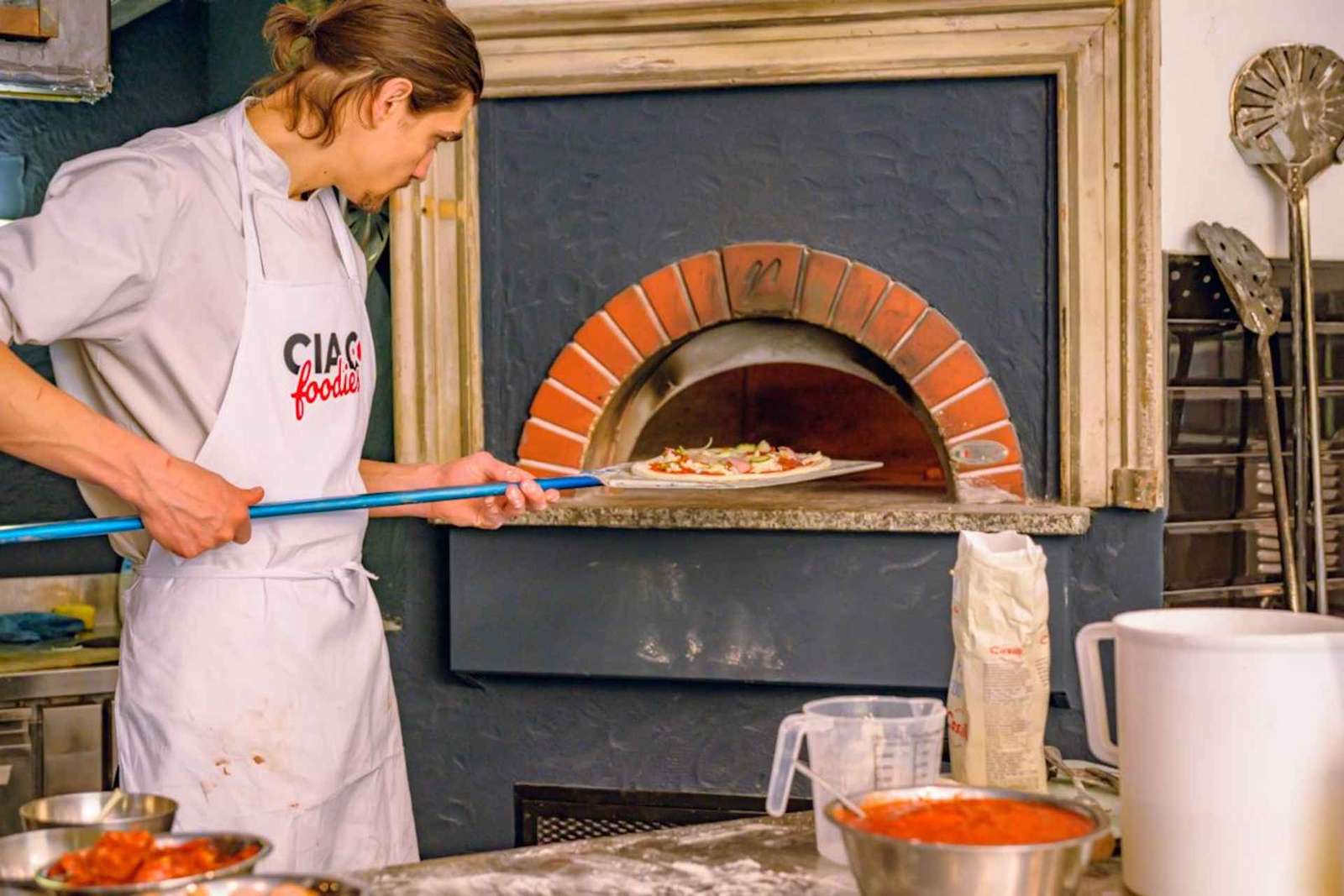 Firenze: pizza- és fagylaltélmény korlátlan borkóstolóval