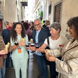 Matupplevelse i Florens med provsmakning i gamla stan