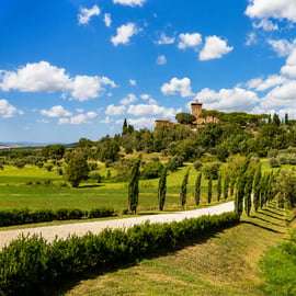 Val d'Orcia egynapos kirándulás Firenzéből borebéddel