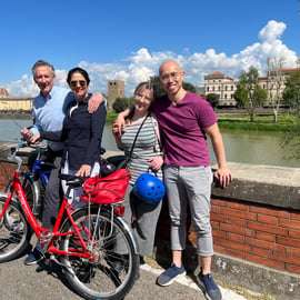 Cykeltur i Florens med guide till stadens höjdpunkter