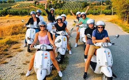 Excursion en Vespa dans le Chianti avec déjeuner et dégustation