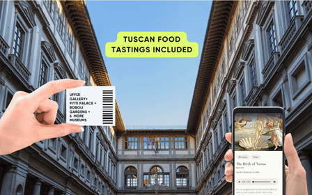 Florence : Uffizi, Pitti Palace et Boboli : laissez-passer combiné de 5 jours