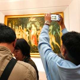 Firenze: Uffizi Képtár kis csoportos vezetett túra