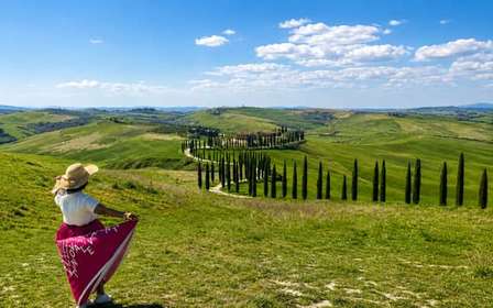 Au départ de Florence : Sienne, Cortona, Montepulciano et Val d'Orcia