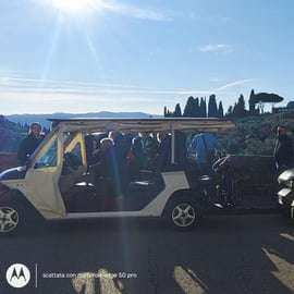 Privé golfkartour Florence naar Piazzale Michelangelo
