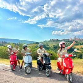 Флоренция: винный тур по Тоскане на Vespa с обедом и дегустацией вин