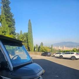 Florence: Private Golf Cart, Michelangelo & Food Tasting