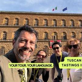 Firenze: audioguide-os gyalogos városnézés tárlatvezetővel