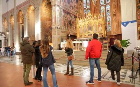 Visite de l'église Santa Croce à Florence