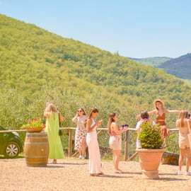 Vinprovning i Chianti från Florens, halvdag med buss