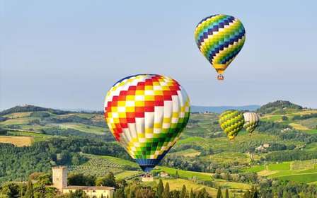 Florence : Vol en ballon au-dessus de la Toscane
