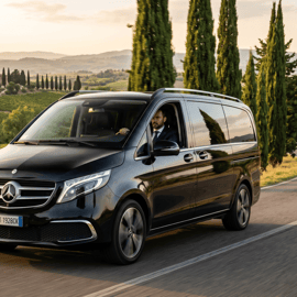 Transfer z lotniska FLR do centrum Florencji: prywatny pojazd