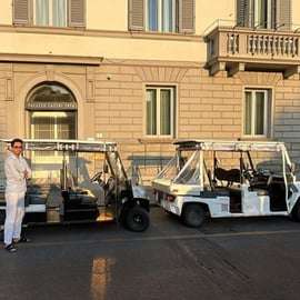 Florence Golf Cart: Piazzale Michelangelo & Panoramic Views