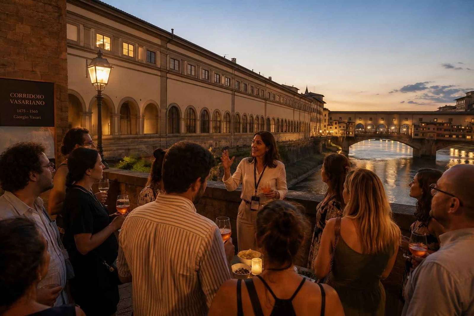 Ticket de entrada a la Galería Uffizi y al Corredor Vasari