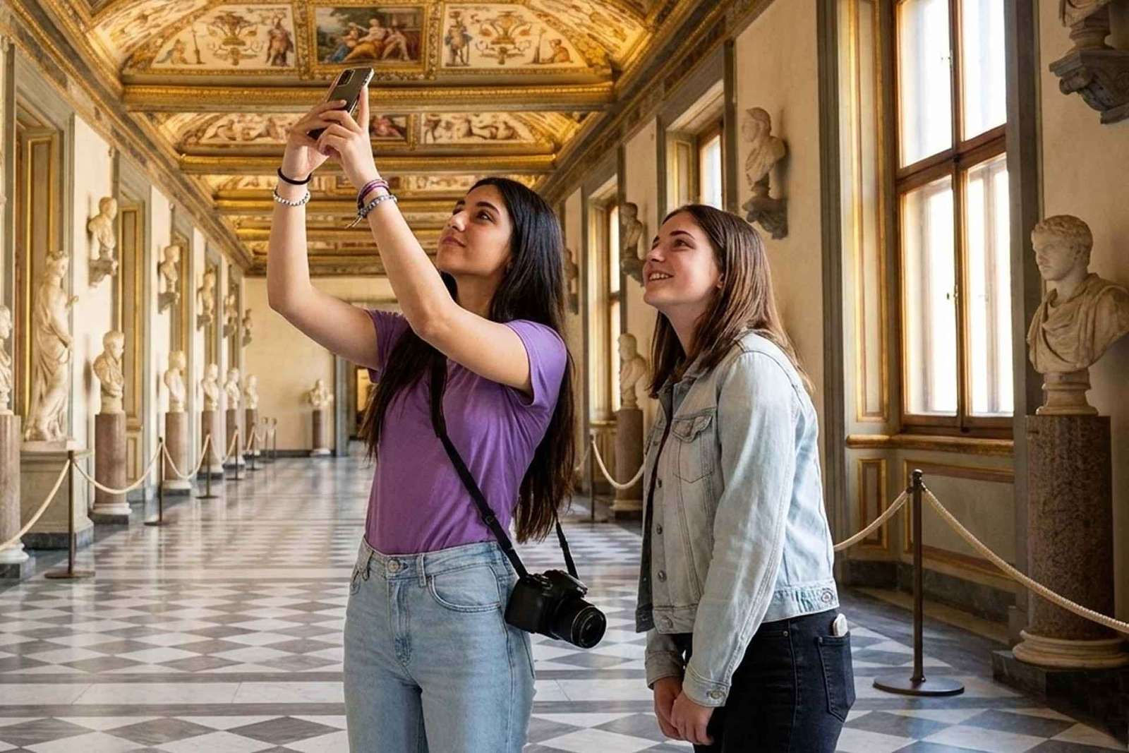 Florence: Uffizi Gallery Reserved Ticket & Audio Guide App