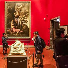 Biljett till Uffizierna: bokad tid och ljudguide