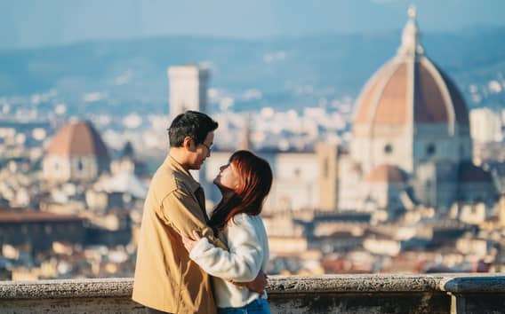 Florence: City Skyline Photoshoot from Piazzale Michelangelo