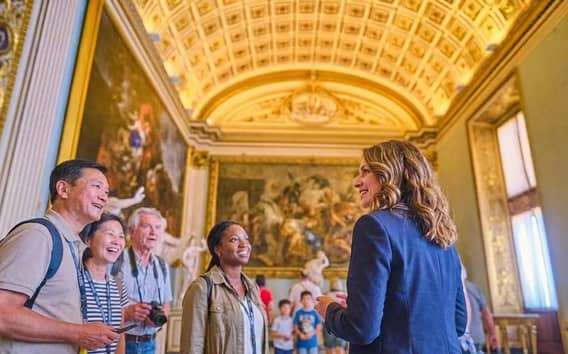 Uffizi- és Accademia-túra művészettörténésszel és fagylaltkóstolóval