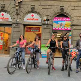 Florence: sightseeingtour te fiets met gids, 2 uur