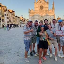 Florencia: recorrido gastronómico a pie al atardecer con degustaciones
