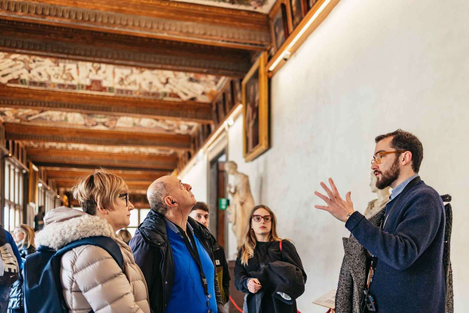Uffizi-rondleiding met gids en voorrangsingang