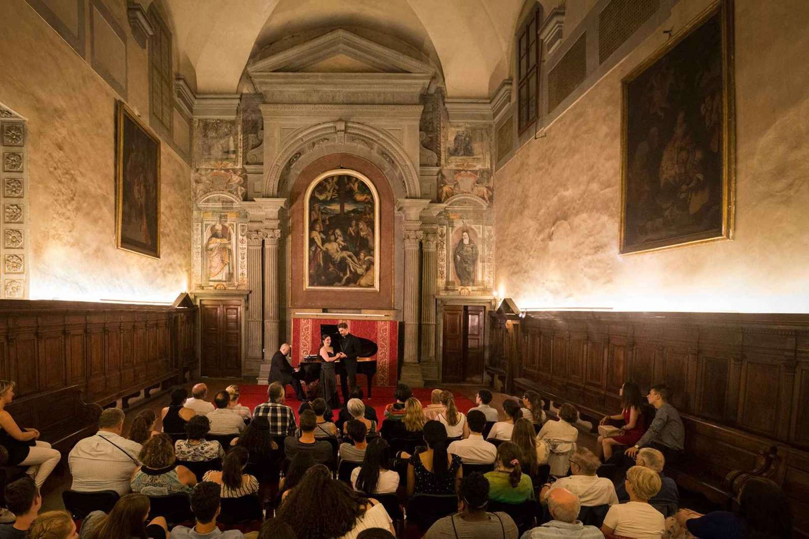 Dîner et concert d'opéra à Florence : Napoleone et Santa Monaca