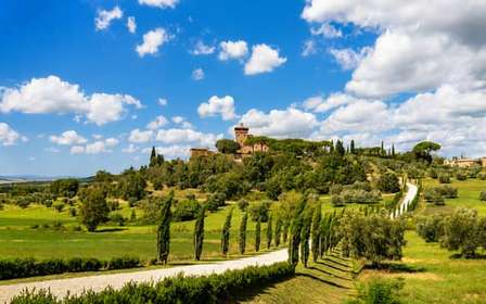 Val d'Orcia egynapos kirándulás Firenzéből borebéddel