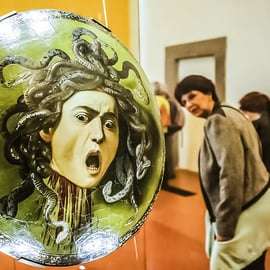 Biljett till Uffizierna: bokad tid och ljudguide
