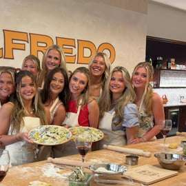 Kurs robienia makaronu we Florencji z winem bez limitu