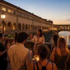 Ticket de entrada a la Galería Uffizi y al Corredor Vasari