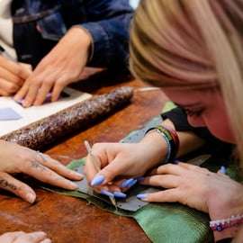 Florence: 45-Min Leather Wallet Workshop