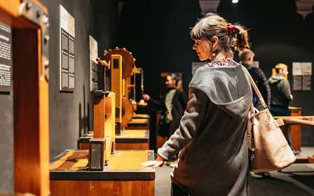 Musée interactif Léonard de Vinci à Florence, machines à essayer