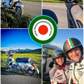Firenze: egész napos Vespa-, robogó- és moped-bérlés