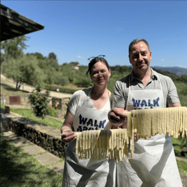Florence : cours de pizza et de glace dans une ferme toscane