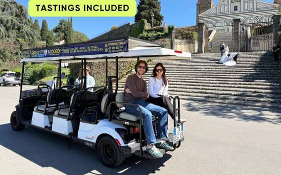 Florence Official Grand Panoramic City Tour by Golf Cart