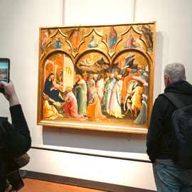Prohlídka galerie Uffizi s průvodcem pro skupinu do 9 lidí