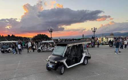 Visite privée en voiturette de golf et Piazzale Michelangelo