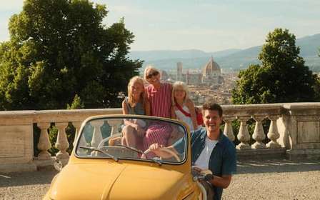 Visite de Florence en Fiat 500 électrique cabriolet, privée