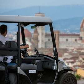 Florence Golf Cart: Piazzale Michelangelo & Panoramic Views