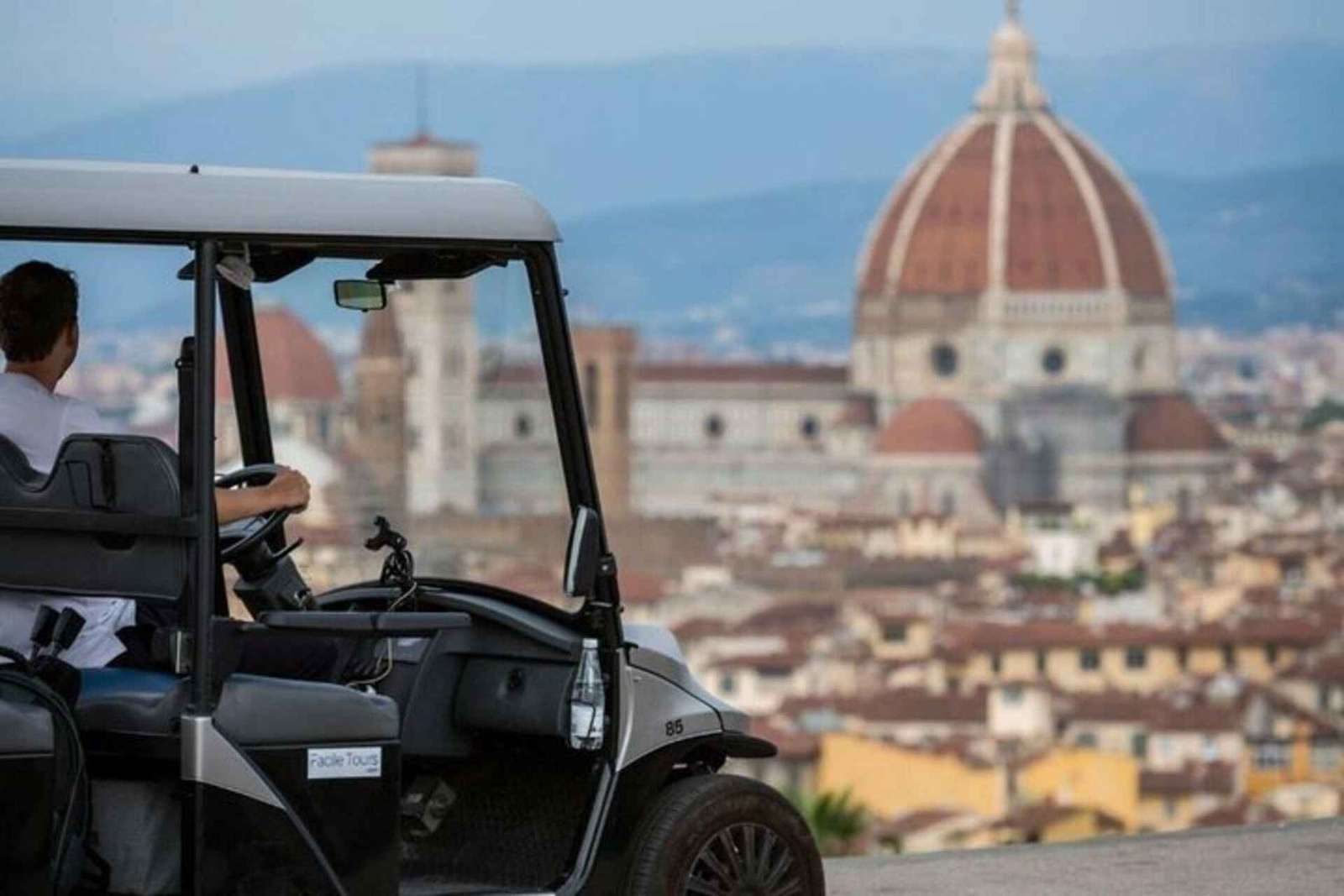 Florence Golf Cart: Piazzale Michelangelo & Panoramic Views
