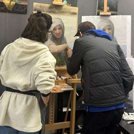 Florence: Hands-On Oil Painting Class in a Real Art Studio