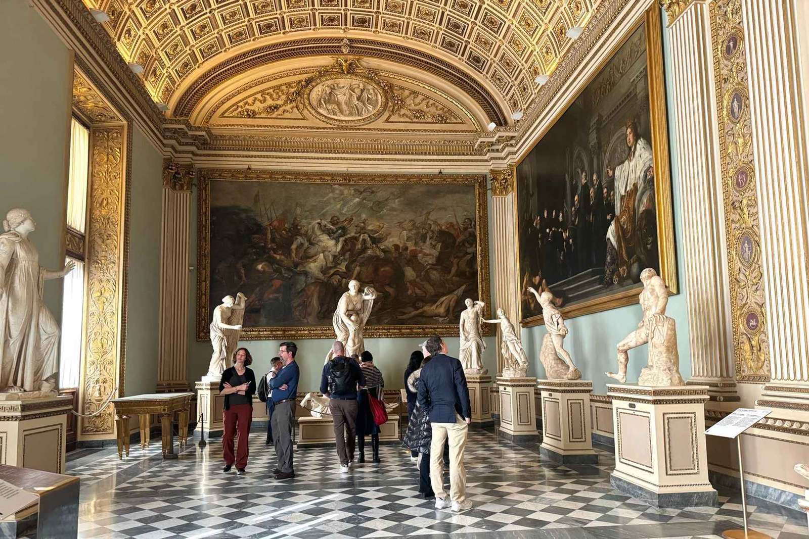Prohlídka galerie Uffizi s průvodcem pro skupinu do 9 lidí
