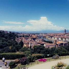 Privé golfkartour Florence naar Piazzale Michelangelo