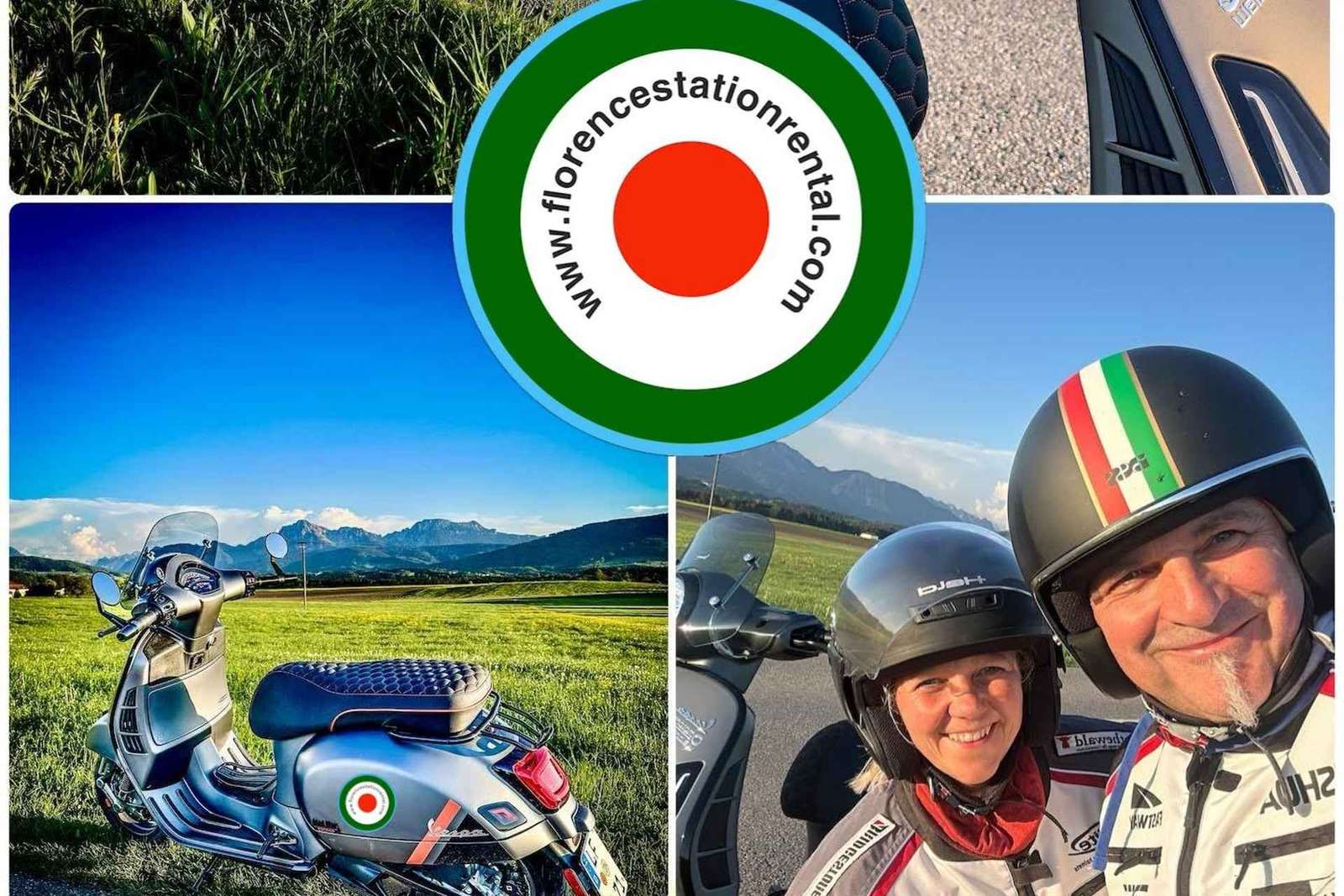 Firenze: egész napos Vespa-, robogó- és moped-bérlés