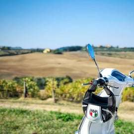 Výlet na Vespě do Chianti z Florencie s degustací vína