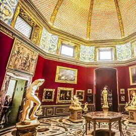Biljett till Uffizierna: bokad tid och ljudguide