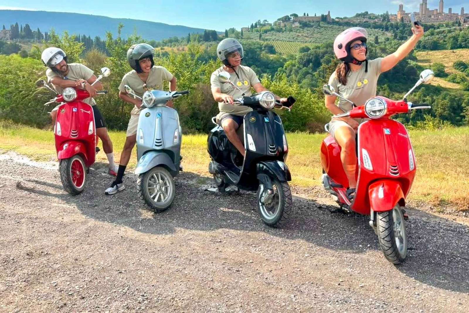 Флоренция: винный тур по Тоскане на Vespa с обедом и дегустацией вин
