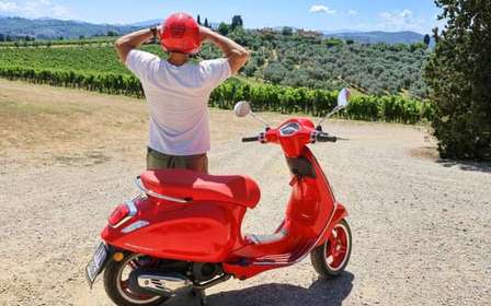 Visite en Vespa dans le Chianti avec vignoble et déjeuner