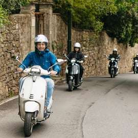 From Florence: Tuscan Countryside Vespa Tour with Tastings